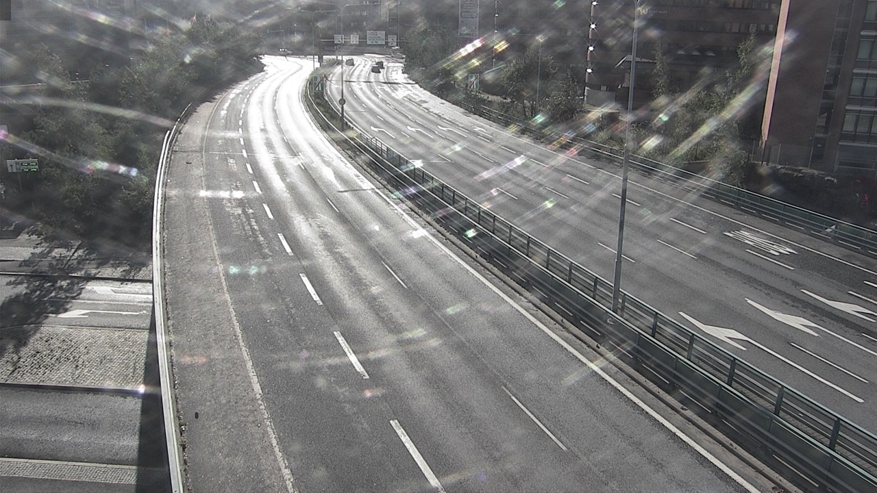 Weather Camera Image Road 51 Helsinki, Ruoholahti, Helsinki, Uusimaa