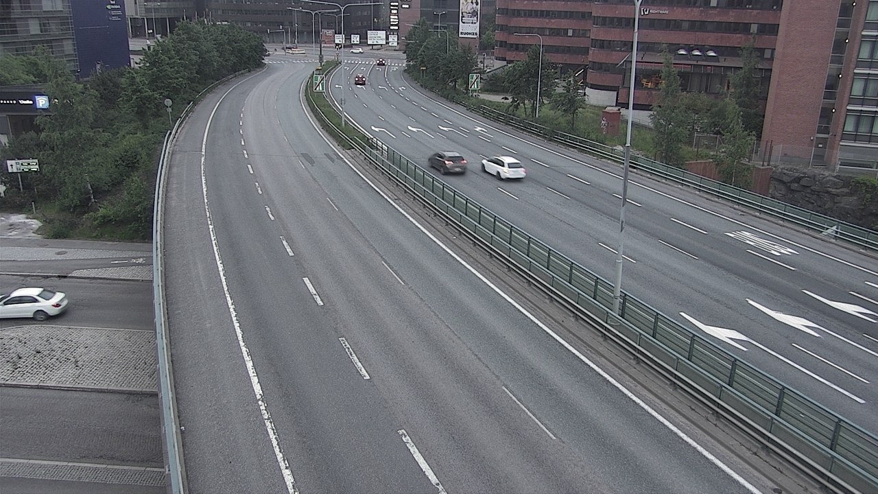 Weather Camera Image Road 51 Helsinki, Ruoholahti, Helsinki, Uusimaa