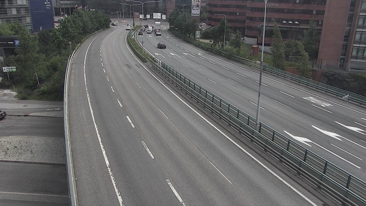 Weather Camera Image Road 51 Helsinki, Ruoholahti, Helsinki, Uusimaa