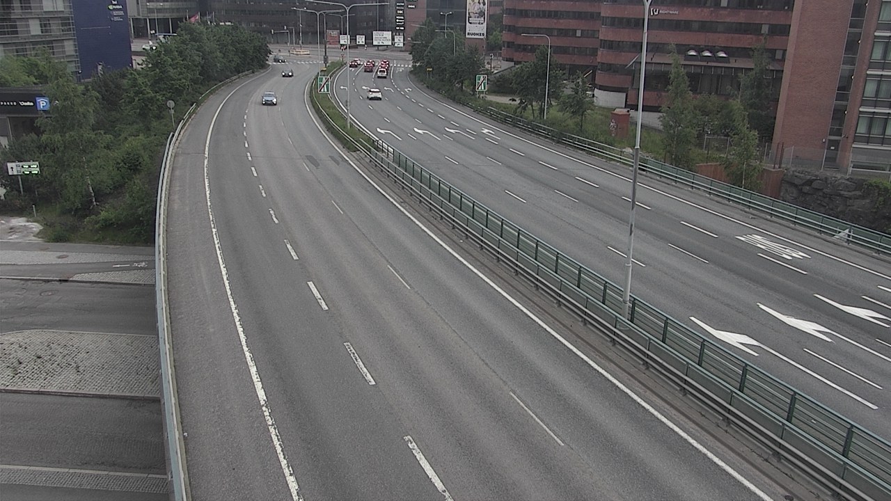 Weather Camera Image Road 51 Helsinki, Ruoholahti, Helsinki, Uusimaa