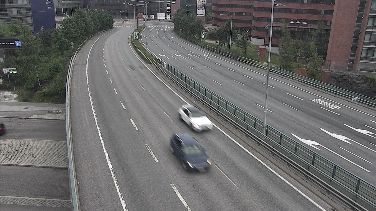 Weather Camera Image Road 51 Helsinki, Ruoholahti, Helsinki, Uusimaa