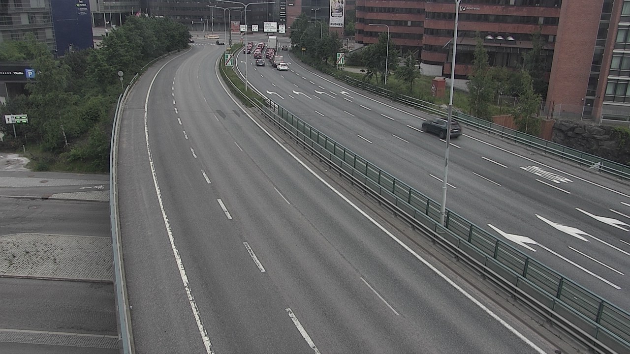 Weather Camera Image Road 51 Helsinki, Ruoholahti, Helsinki, Uusimaa