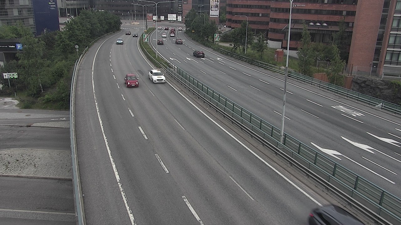 Weather Camera Image Road 51 Helsinki, Ruoholahti, Helsinki, Uusimaa