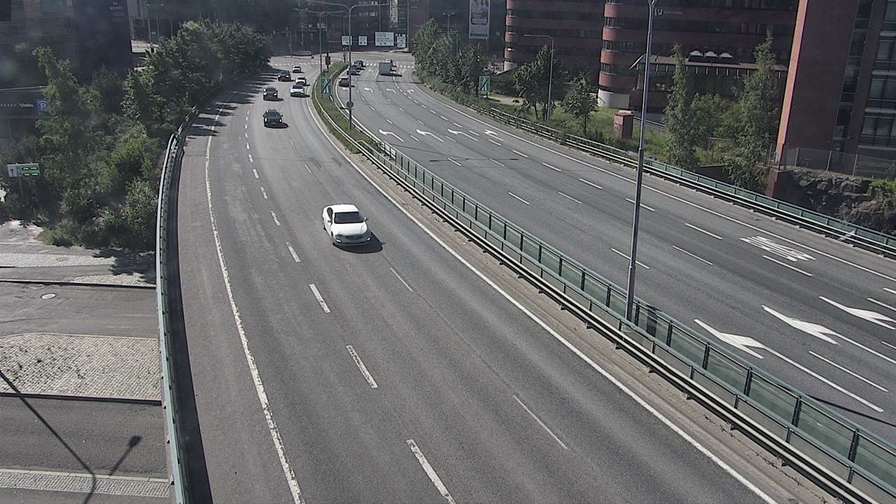 Weather Camera Image Road 51 Helsinki, Ruoholahti, Helsinki, Uusimaa