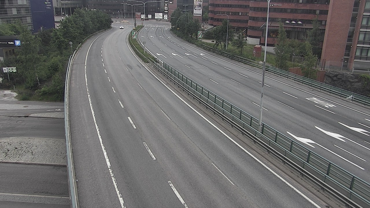 Weather Camera Image Road 51 Helsinki, Ruoholahti, Helsinki, Uusimaa