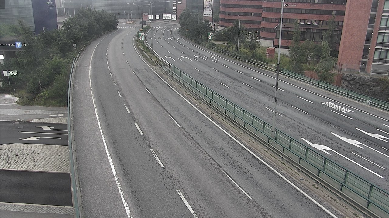 Weather Camera Image Road 51 Helsinki, Ruoholahti, Helsinki, Uusimaa