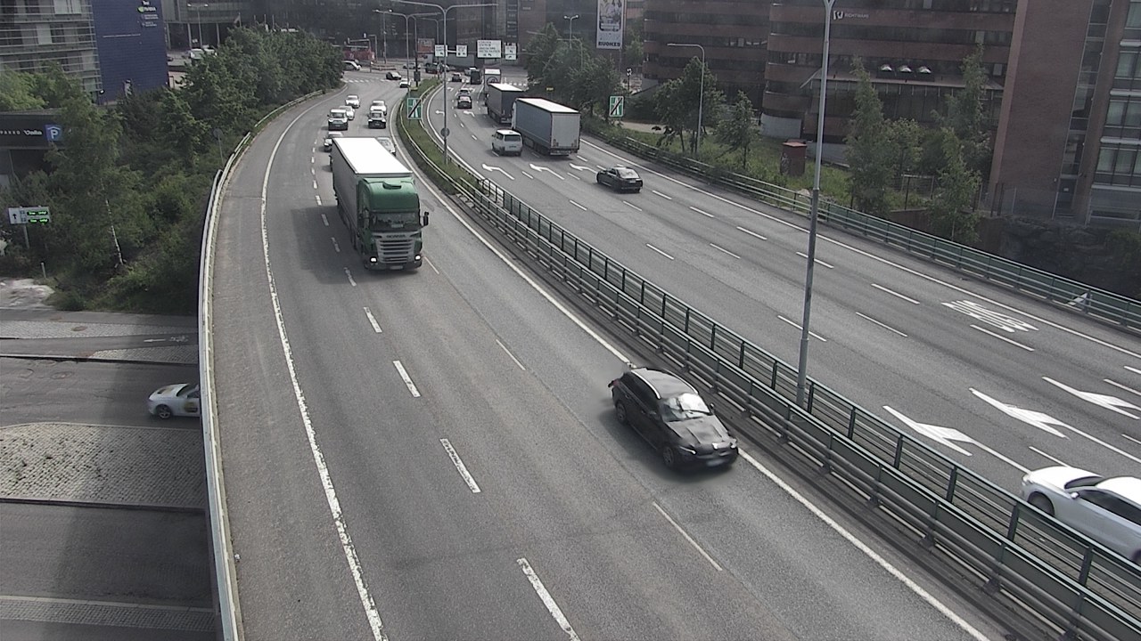 Weather Camera Image Road 51 Helsinki, Ruoholahti, Helsinki, Uusimaa