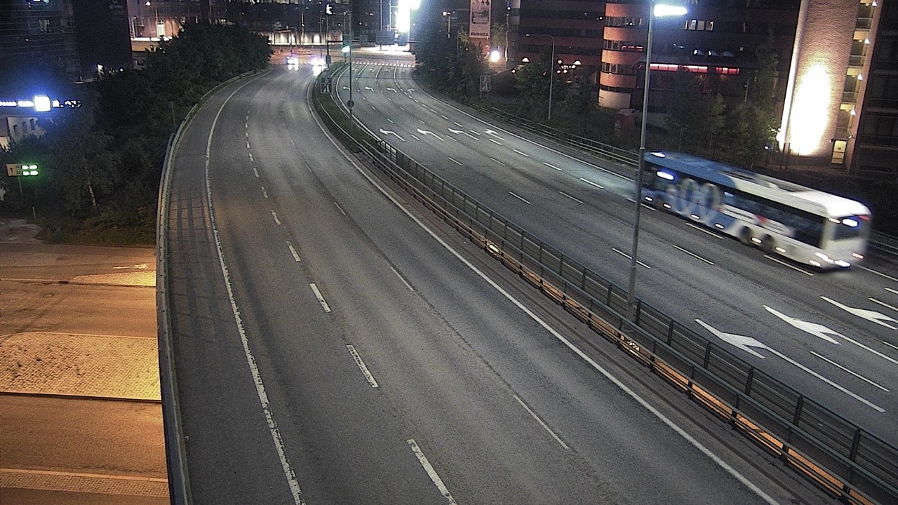 Weather Camera Image Road 51 Helsinki, Ruoholahti, Helsinki, Uusimaa