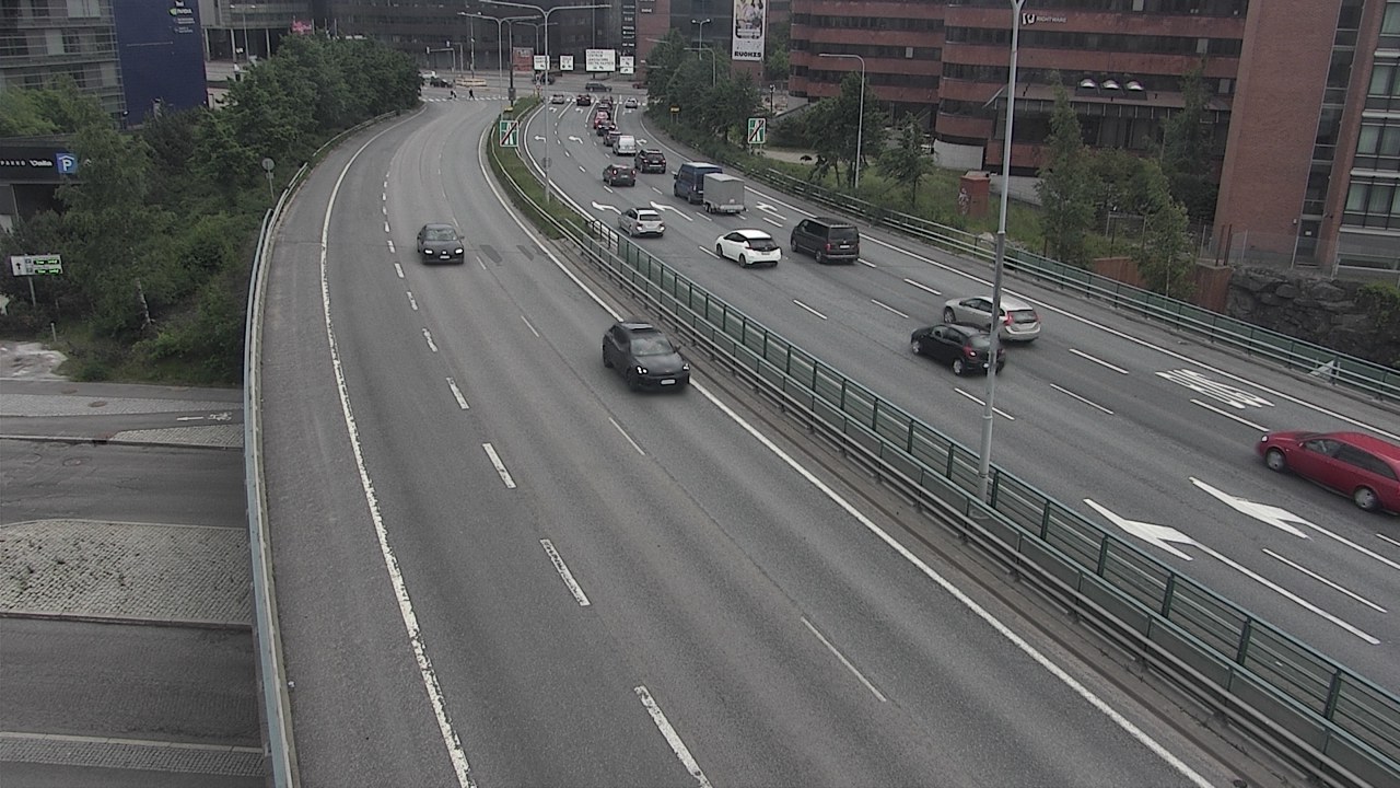 Weather Camera Image Road 51 Helsinki, Ruoholahti, Helsinki, Uusimaa