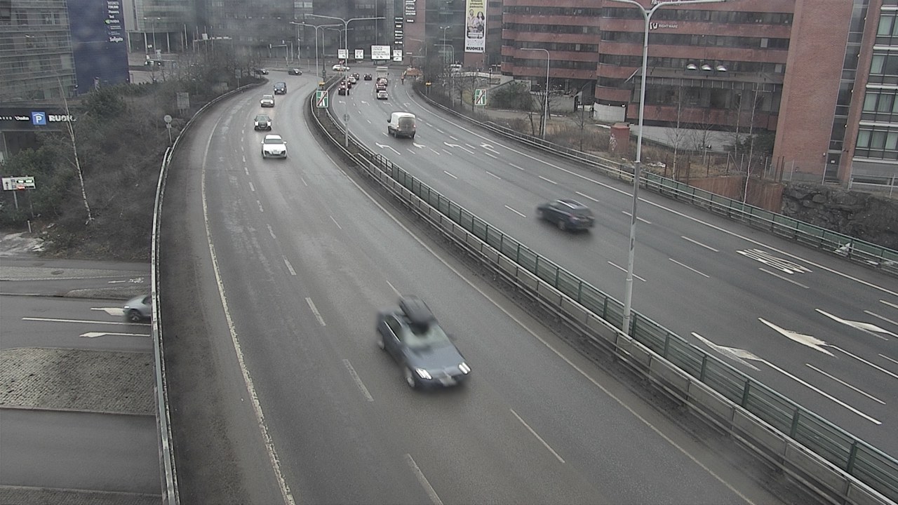 Weather Camera Image Road 51 Helsinki, Ruoholahti, Helsinki, Uusimaa
