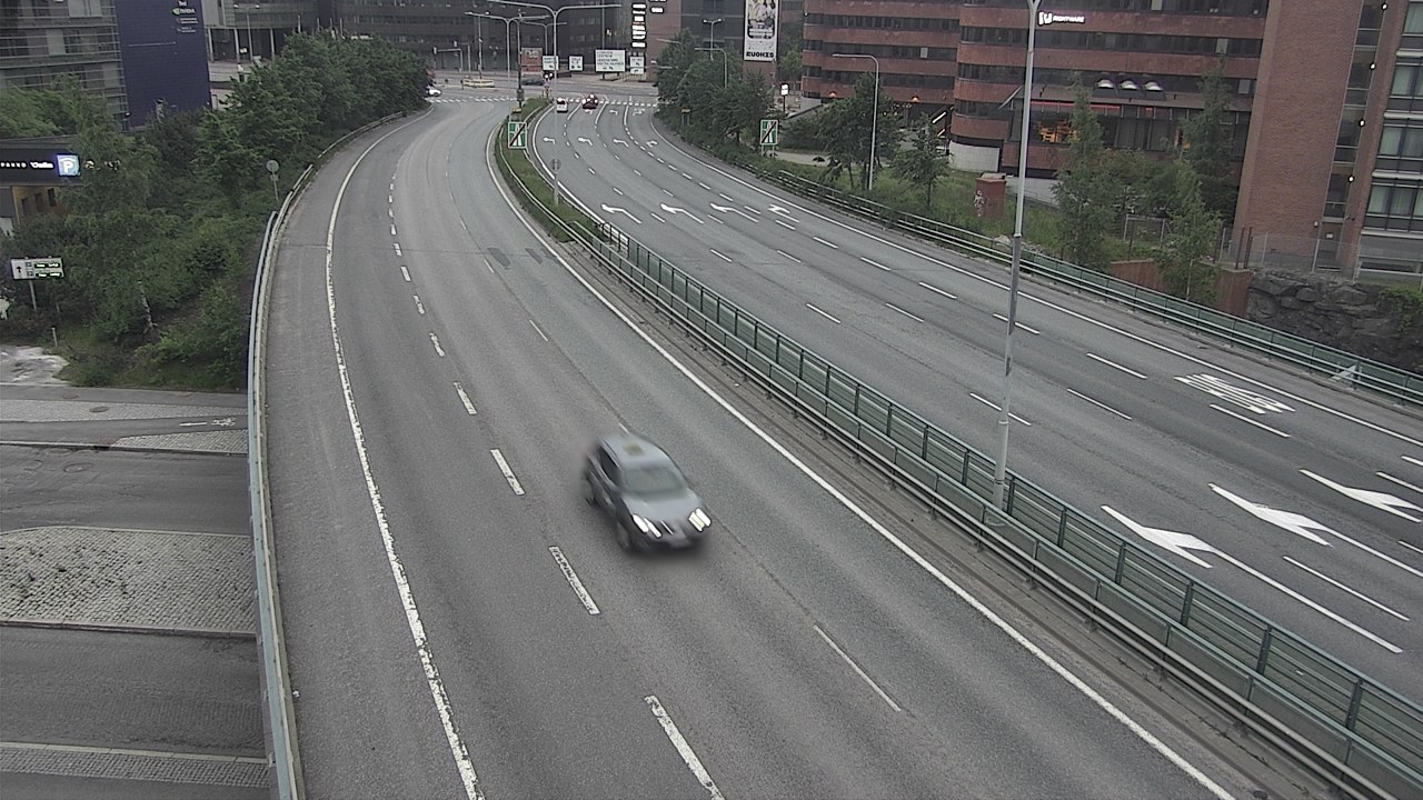 Weather Camera Image Road 51 Helsinki, Ruoholahti, Helsinki, Uusimaa