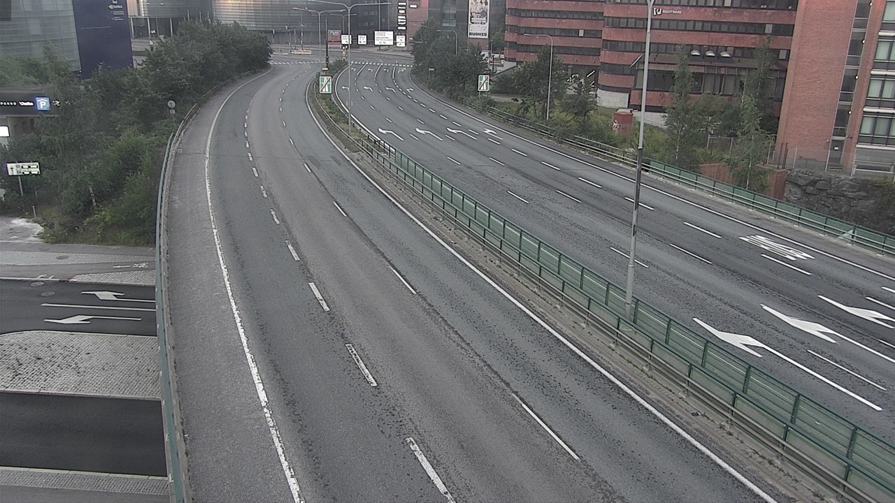 Weather Camera Image Road 51 Helsinki, Ruoholahti, Helsinki, Uusimaa