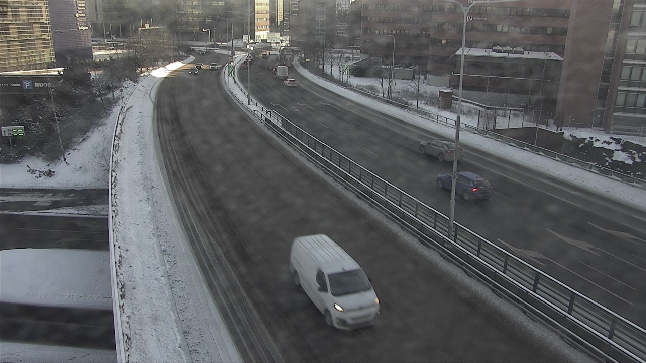 Weather Camera Image Road 51 Helsinki, Ruoholahti, Helsinki, Uusimaa
