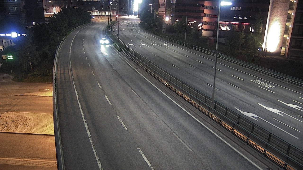 Weather Camera Image Road 51 Helsinki, Ruoholahti, Helsinki, Uusimaa