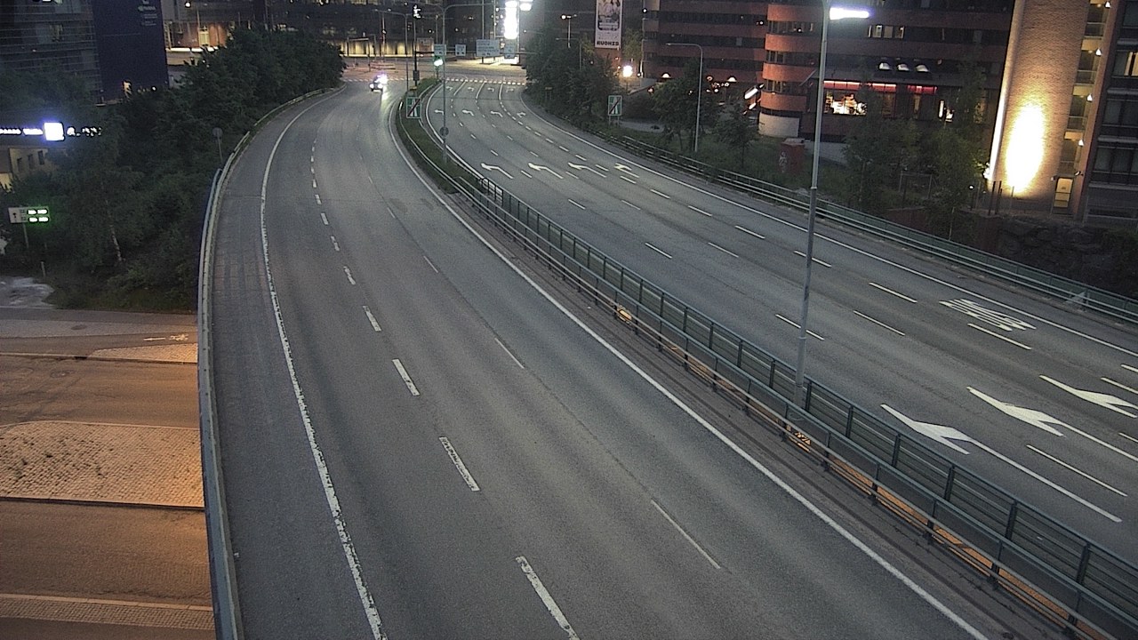 Weather Camera Image Road 51 Helsinki, Ruoholahti, Helsinki, Uusimaa