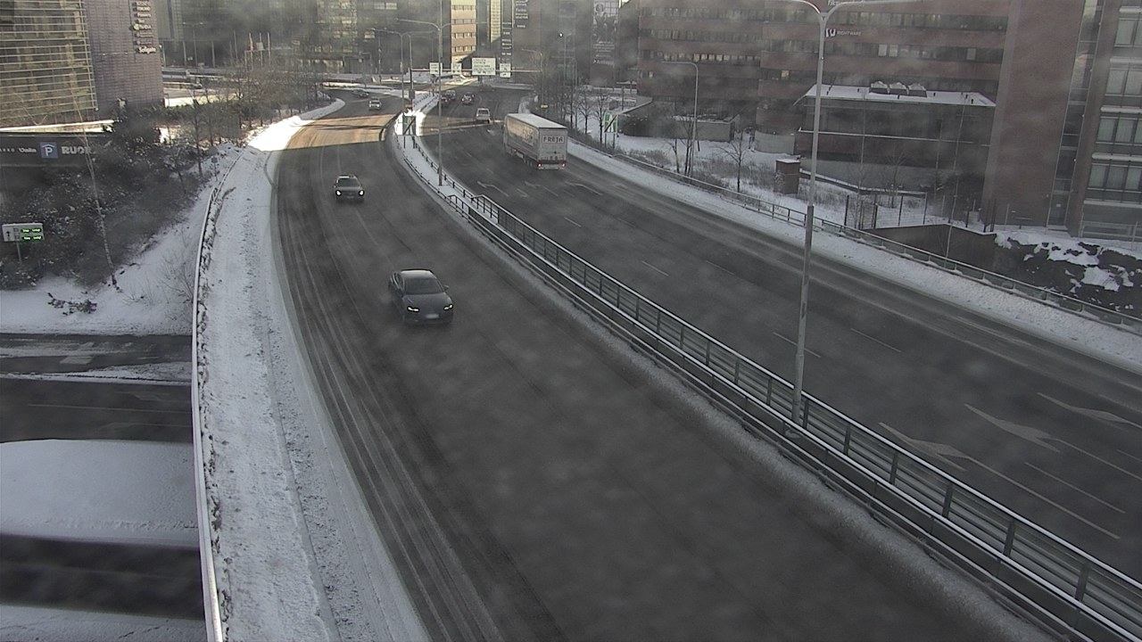 Weather Camera Image Road 51 Helsinki, Ruoholahti, Helsinki, Uusimaa