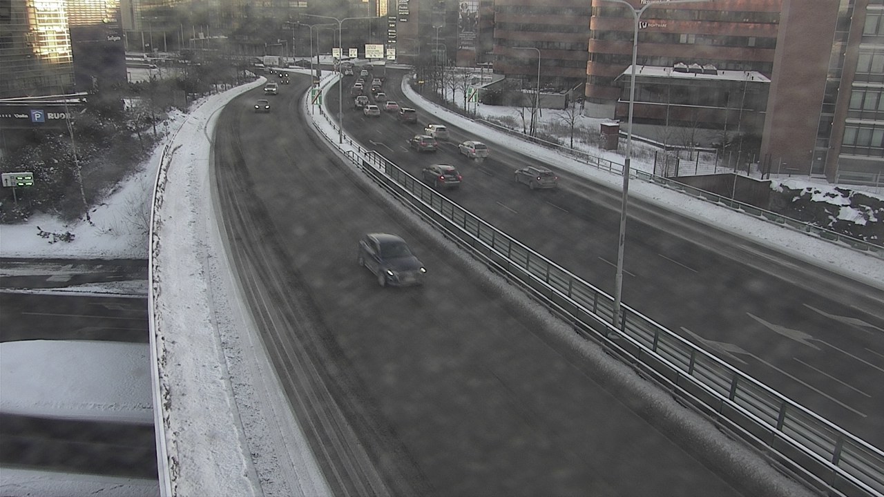 Weather Camera Image Road 51 Helsinki, Ruoholahti, Helsinki, Uusimaa