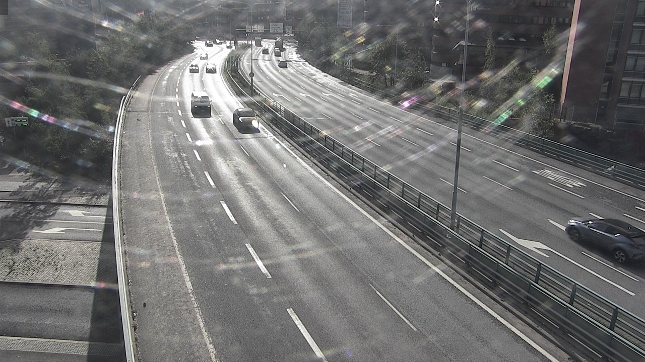 Weather Camera Image Road 51 Helsinki, Ruoholahti, Helsinki, Uusimaa