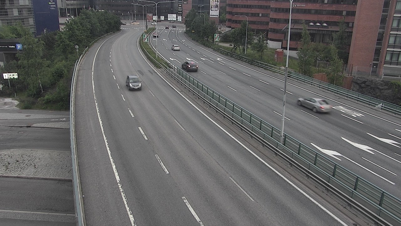 Weather Camera Image Road 51 Helsinki, Ruoholahti, Helsinki, Uusimaa