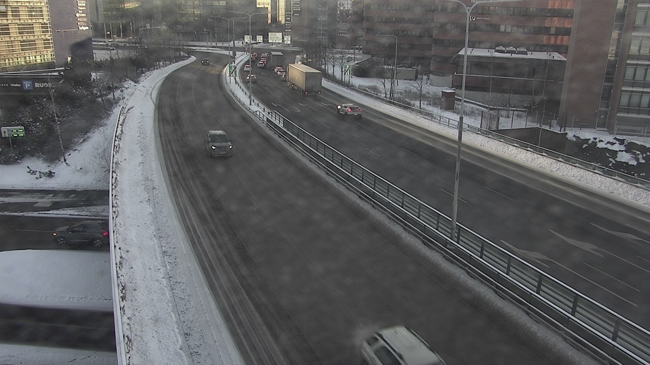 Weather Camera Image Road 51 Helsinki, Ruoholahti, Helsinki, Uusimaa