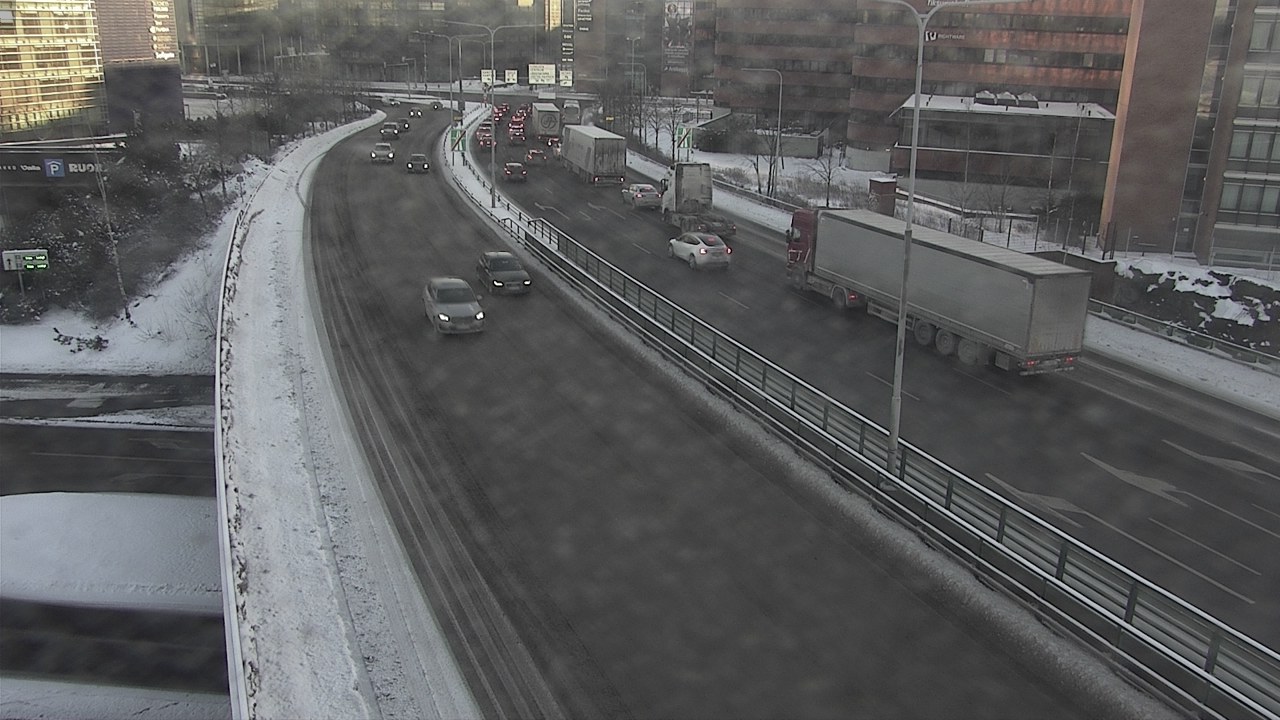 Weather Camera Image Road 51 Helsinki, Ruoholahti, Helsinki, Uusimaa
