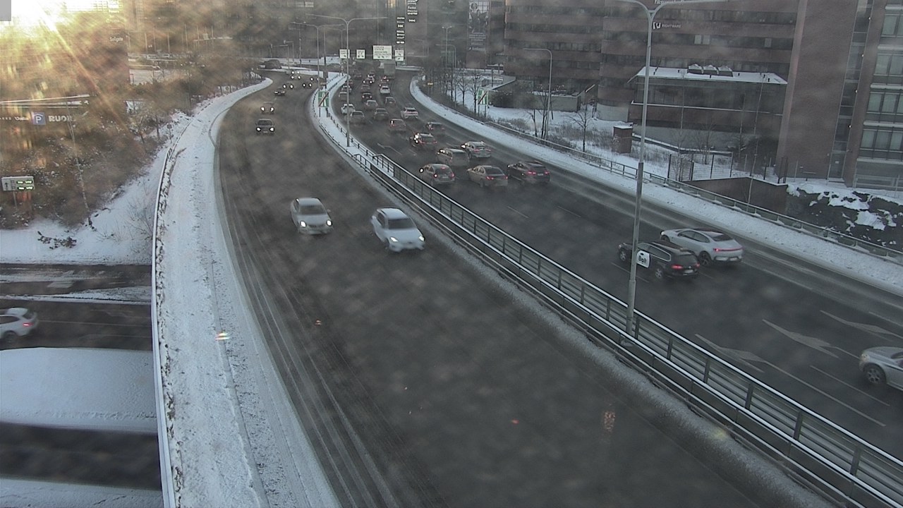 Weather Camera Image Road 51 Helsinki, Ruoholahti, Helsinki, Uusimaa
