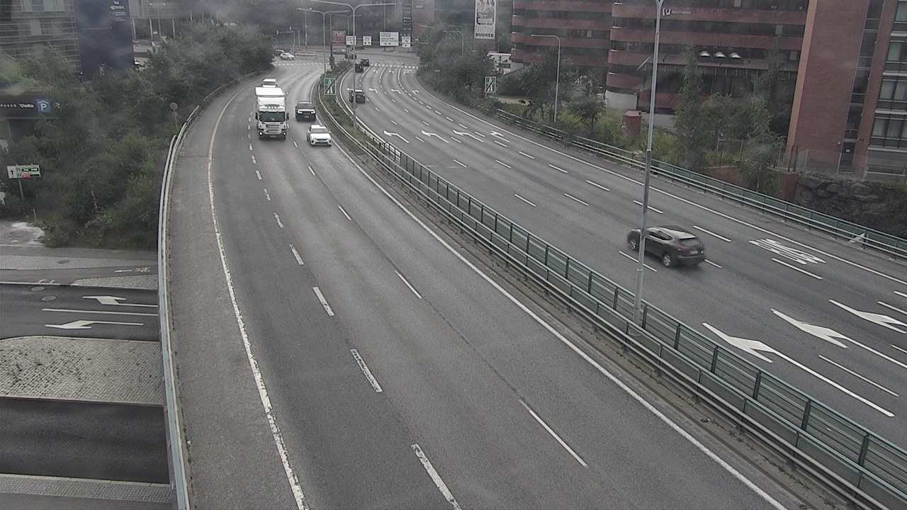 Weather Camera Image Road 51 Helsinki, Ruoholahti, Helsinki, Uusimaa