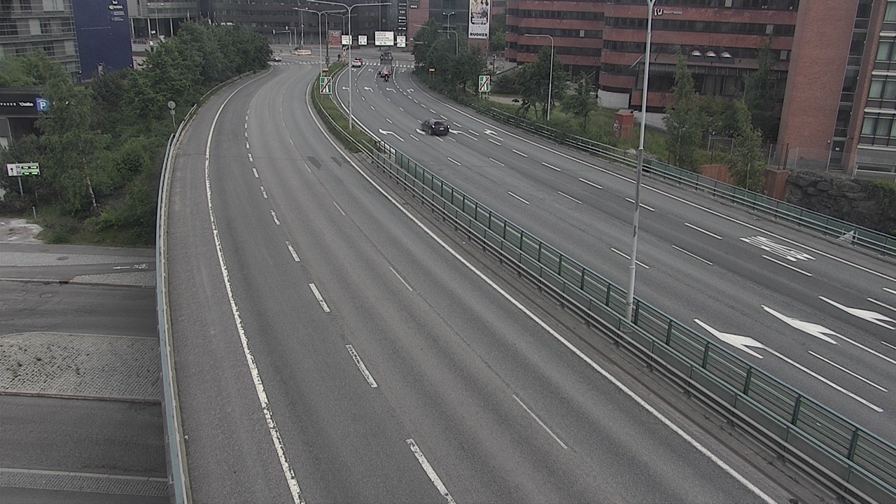 Weather Camera Image Road 51 Helsinki, Ruoholahti, Helsinki, Uusimaa