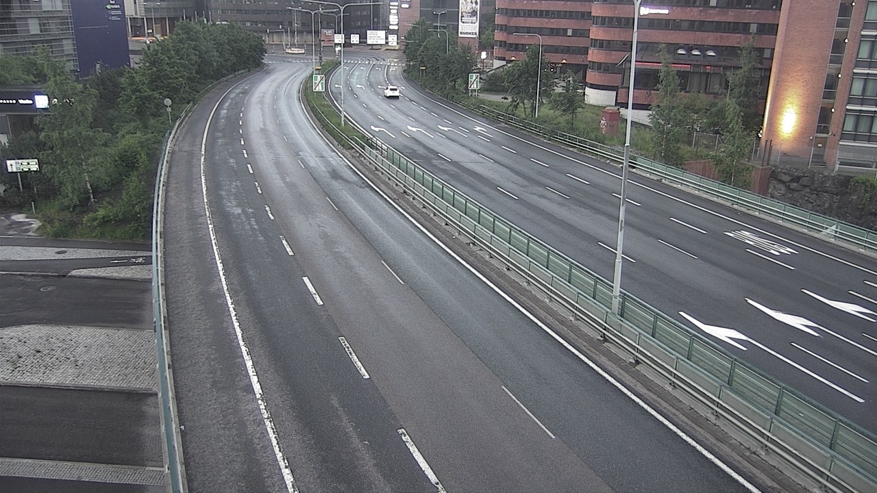 Weather Camera Image Road 51 Helsinki, Ruoholahti, Helsinki, Uusimaa