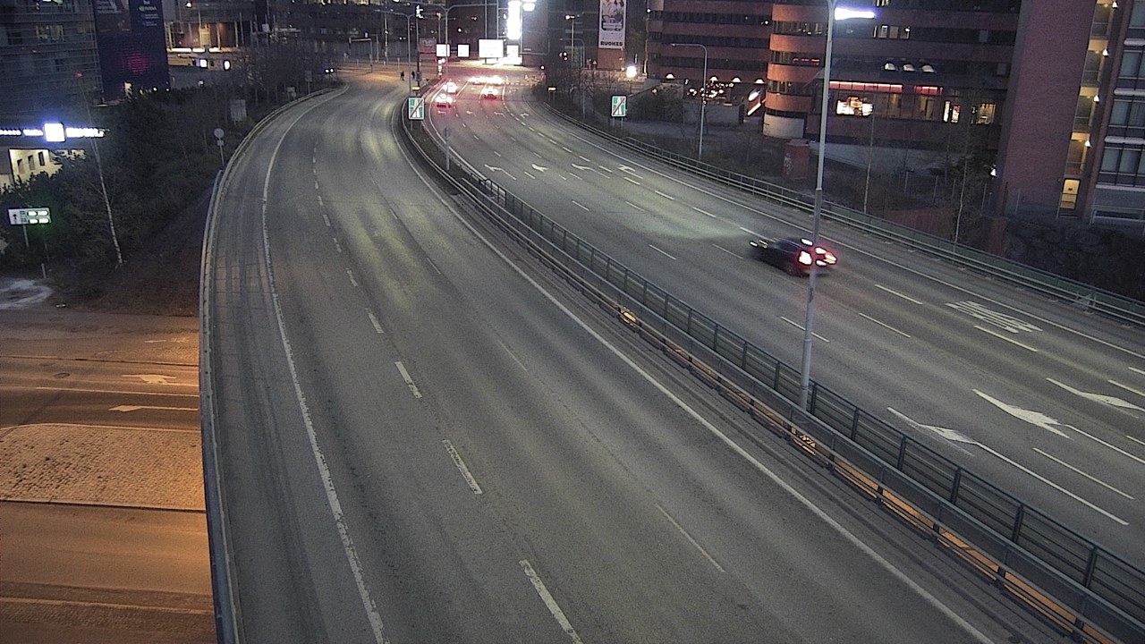 Weather Camera Image Road 51 Helsinki, Ruoholahti, Helsinki, Uusimaa