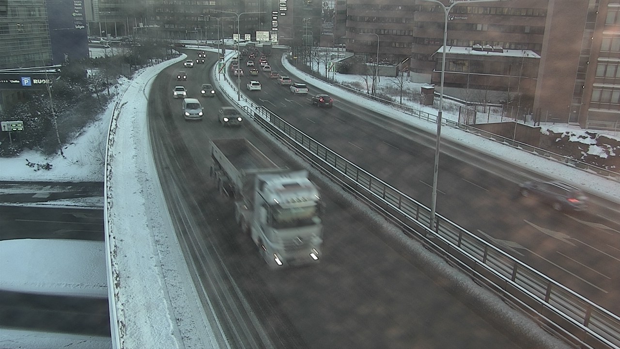 Weather Camera Image Road 51 Helsinki, Ruoholahti, Helsinki, Uusimaa