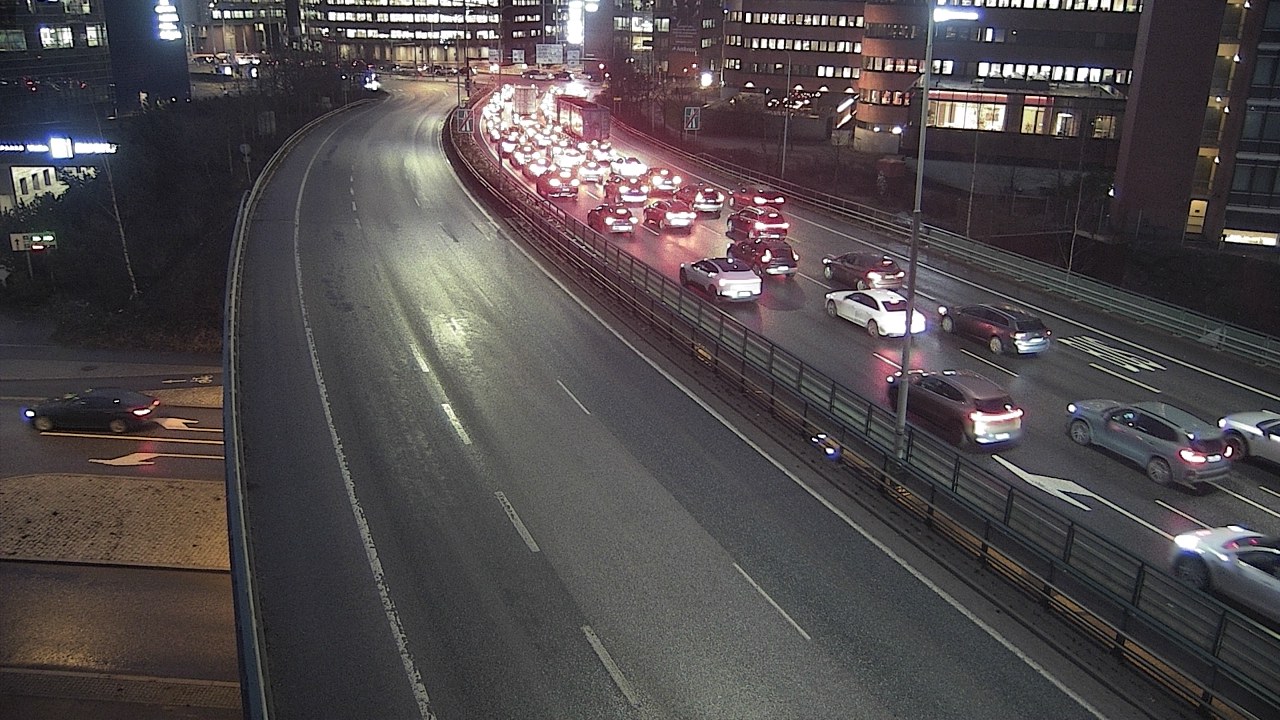 Weather Camera Image Road 51 Helsinki, Ruoholahti, Helsinki, Uusimaa