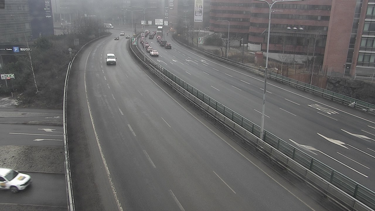 Weather Camera Image Road 51 Helsinki, Ruoholahti, Helsinki, Uusimaa