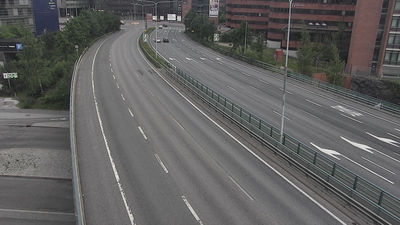 Weather Camera Image Road 51 Helsinki, Ruoholahti, Helsinki, Uusimaa