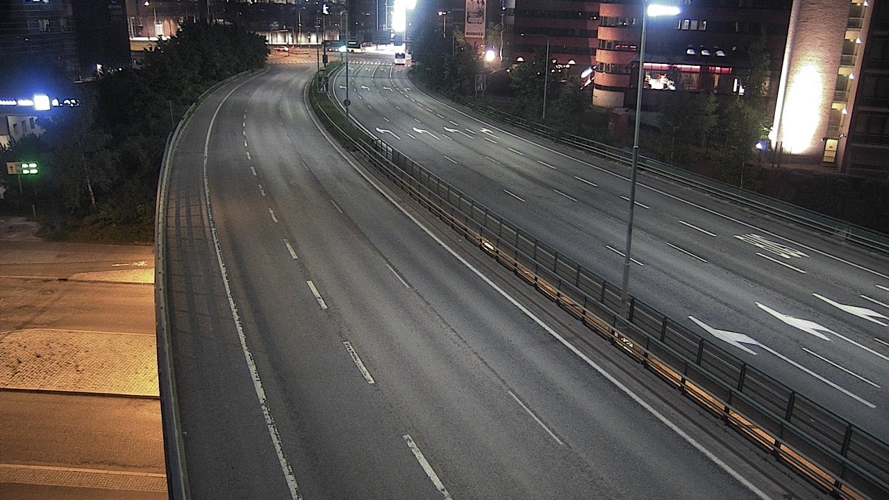 Weather Camera Image Road 51 Helsinki, Ruoholahti, Helsinki, Uusimaa