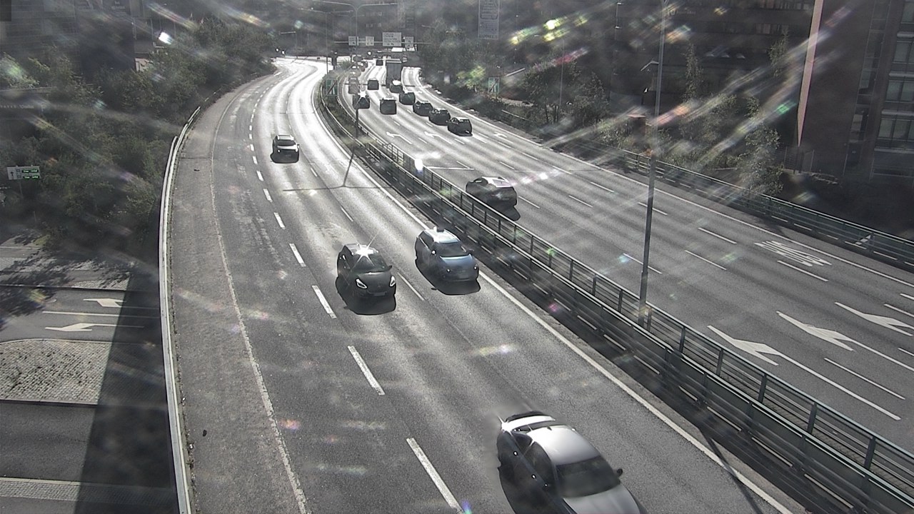 Weather Camera Image Road 51 Helsinki, Ruoholahti, Helsinki, Uusimaa