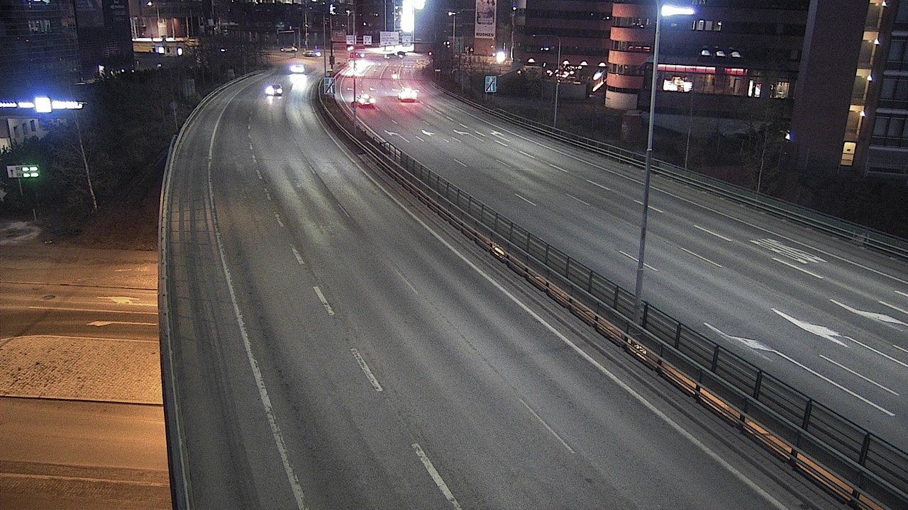 Weather Camera Image Road 51 Helsinki, Ruoholahti, Helsinki, Uusimaa