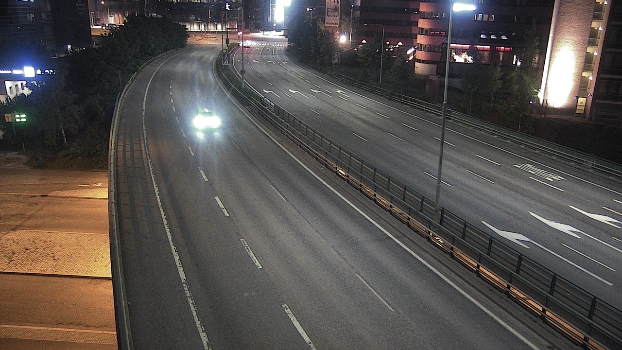Weather Camera Image Road 51 Helsinki, Ruoholahti, Helsinki, Uusimaa