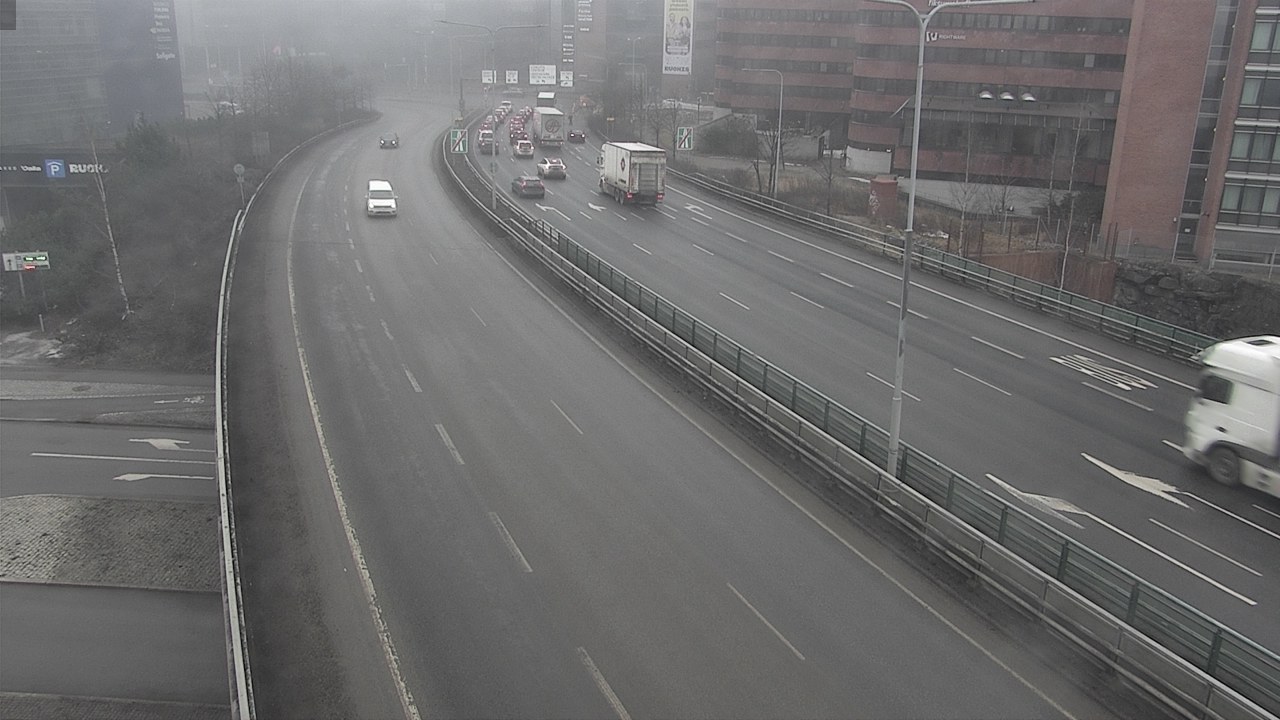 Weather Camera Image Road 51 Helsinki, Ruoholahti, Helsinki, Uusimaa