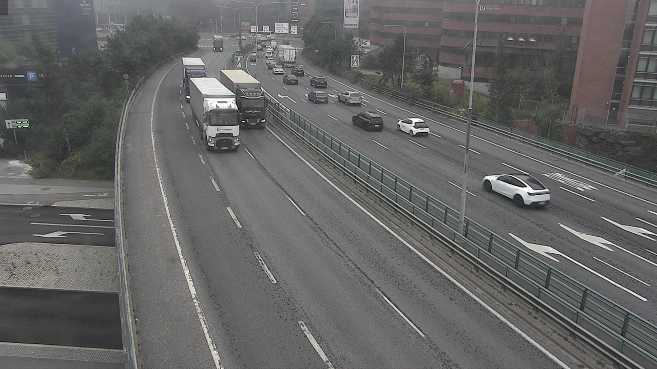 Weather Camera Image Road 51 Helsinki, Ruoholahti, Helsinki, Uusimaa