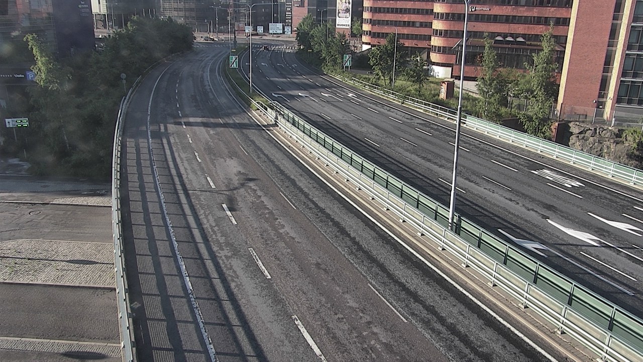 Weather Camera Image Road 51 Helsinki, Ruoholahti, Helsinki, Uusimaa