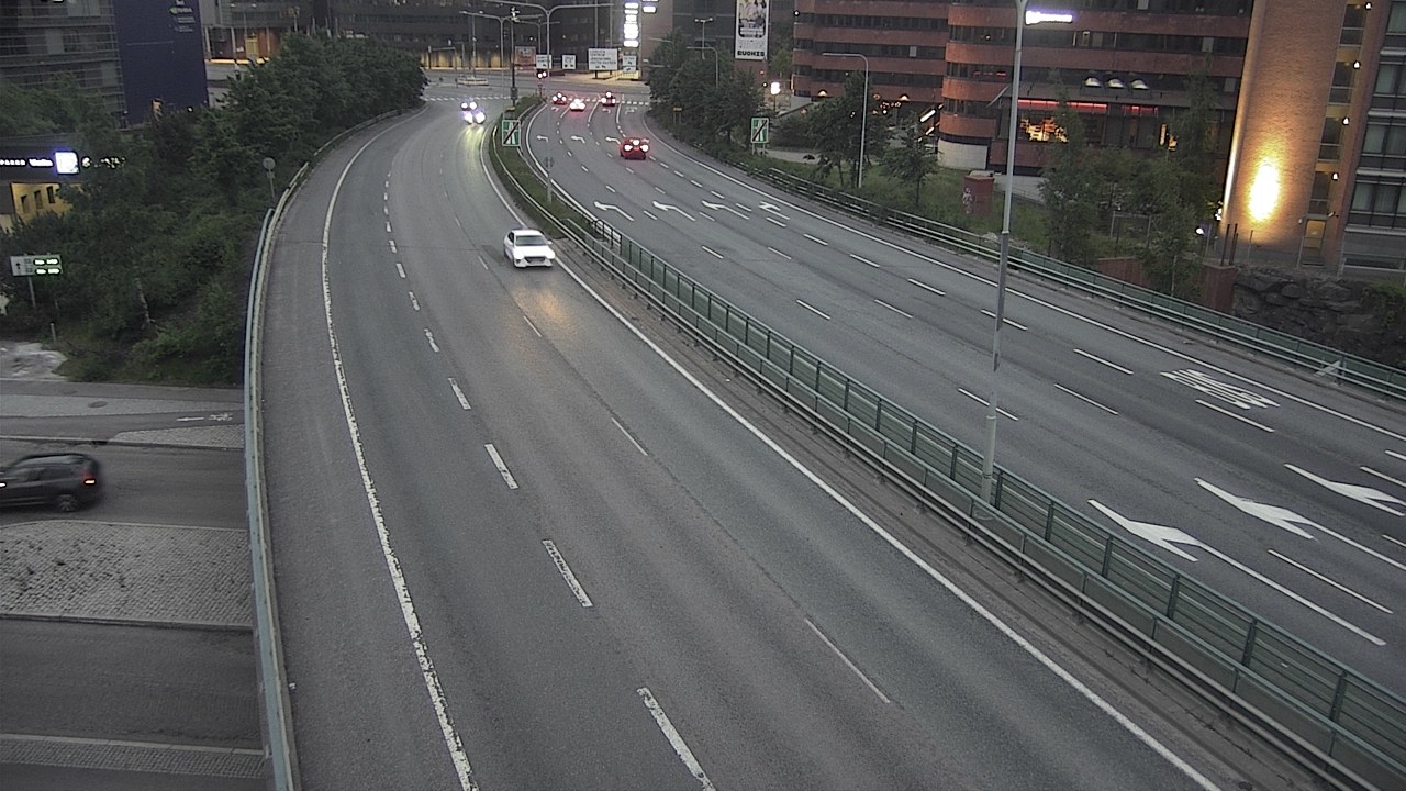 Weather Camera Image Road 51 Helsinki, Ruoholahti, Helsinki, Uusimaa