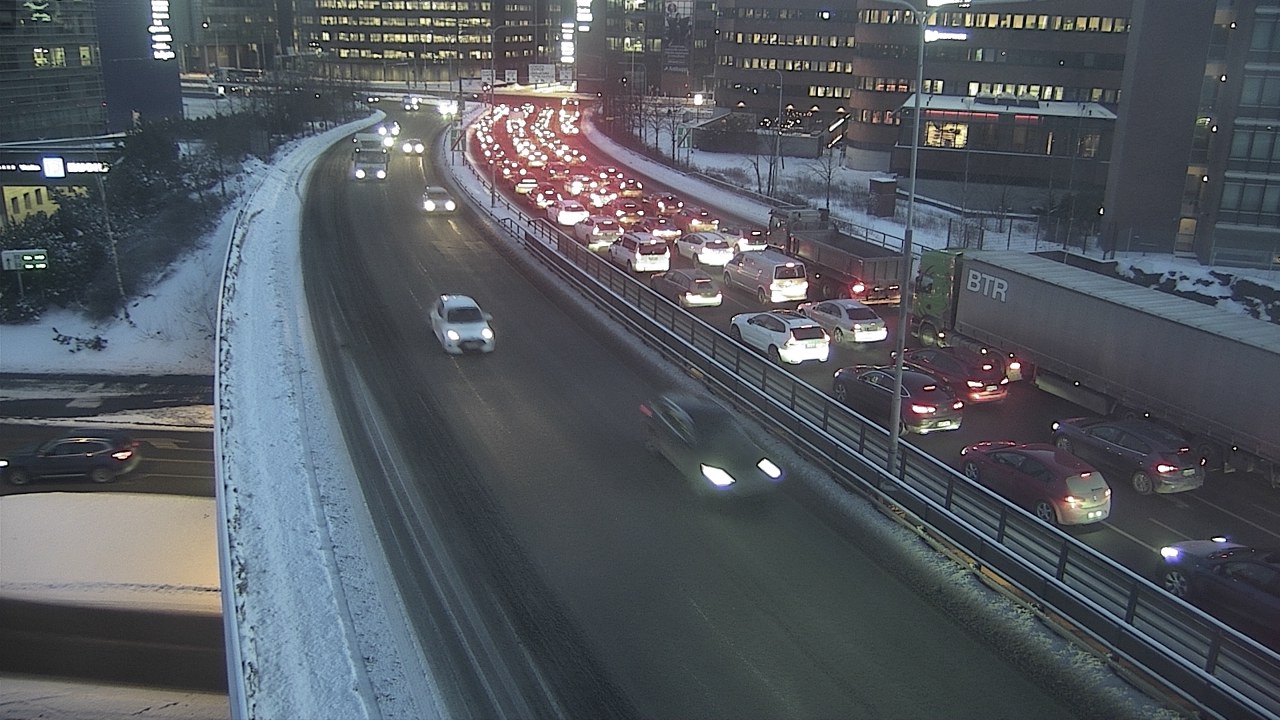 Weather Camera Image Road 51 Helsinki, Ruoholahti, Helsinki, Uusimaa