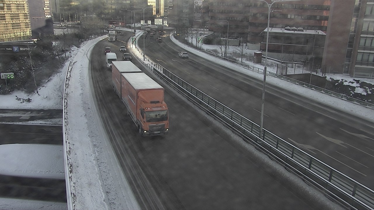 Weather Camera Image Road 51 Helsinki, Ruoholahti, Helsinki, Uusimaa