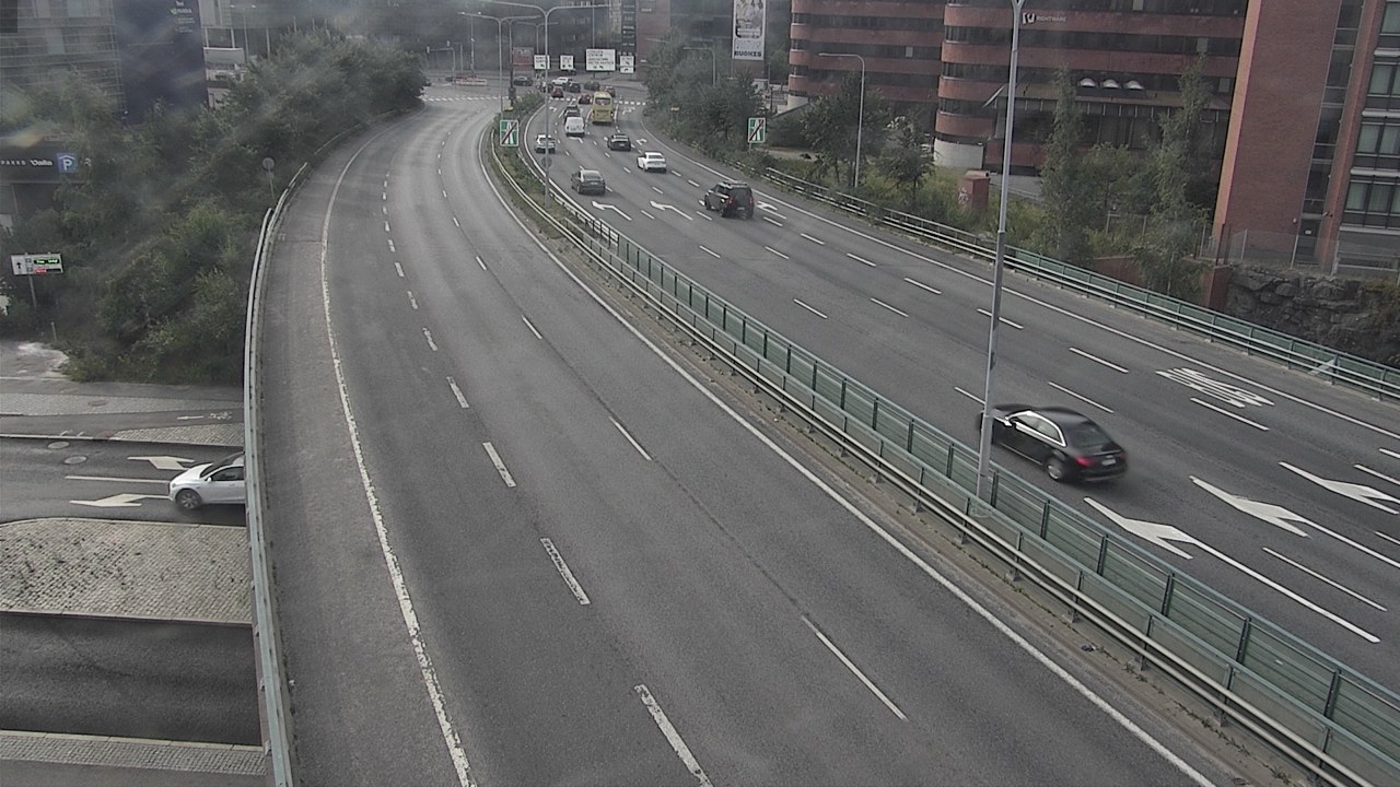 Weather Camera Image Road 51 Helsinki, Ruoholahti, Helsinki, Uusimaa