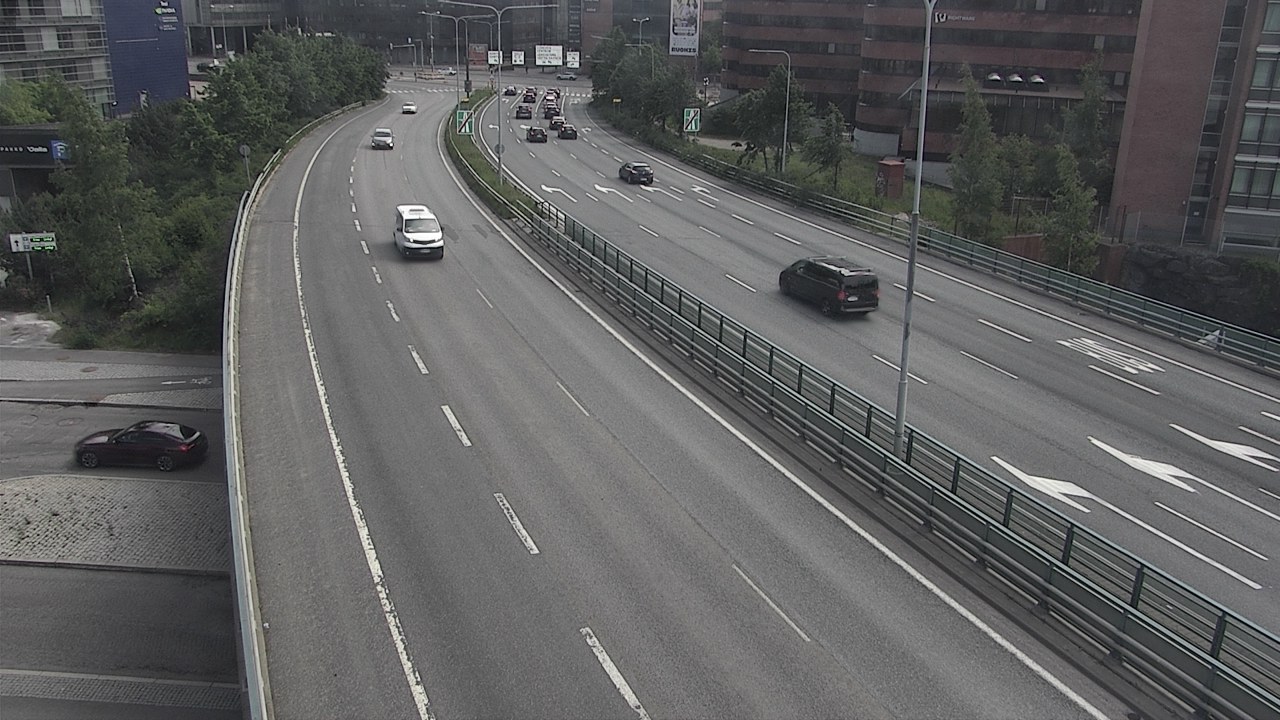 Weather Camera Image Road 51 Helsinki, Ruoholahti, Helsinki, Uusimaa