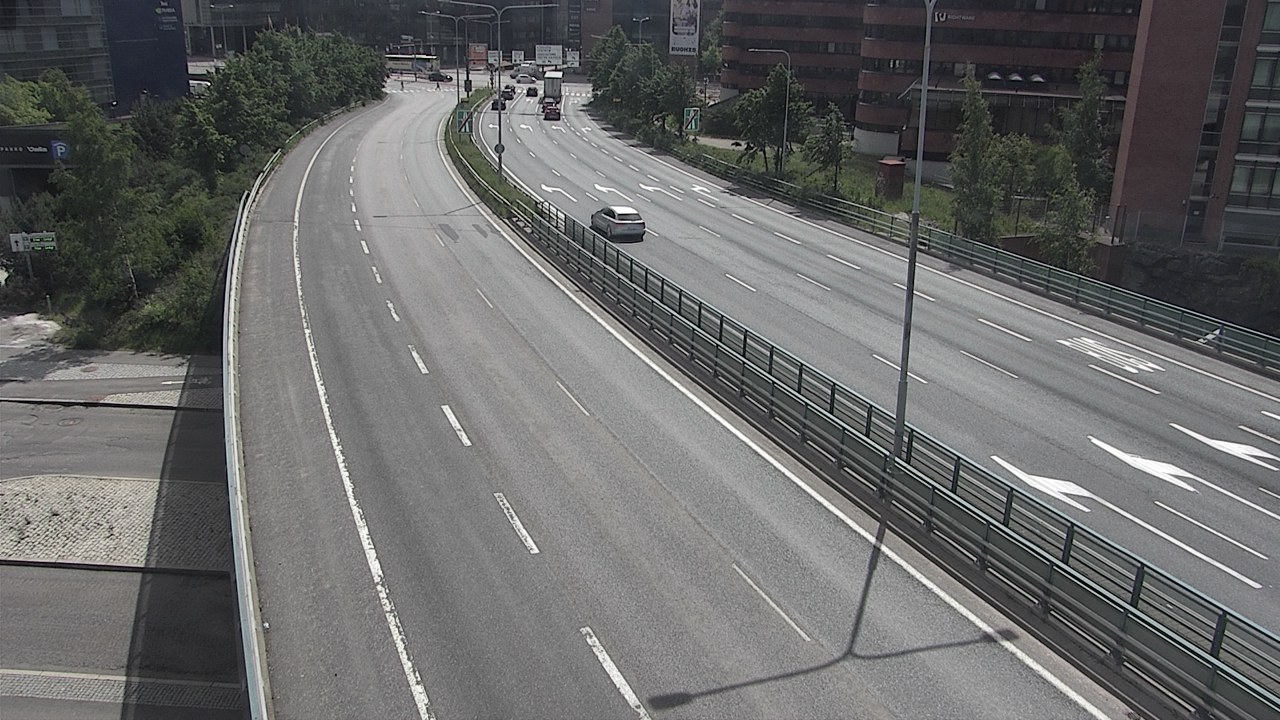 Weather Camera Image Road 51 Helsinki, Ruoholahti, Helsinki, Uusimaa