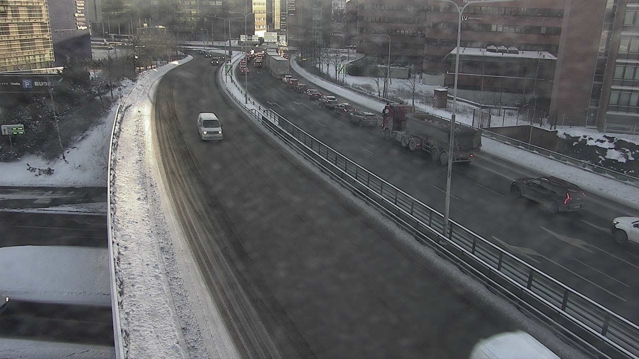 Weather Camera Image Road 51 Helsinki, Ruoholahti, Helsinki, Uusimaa