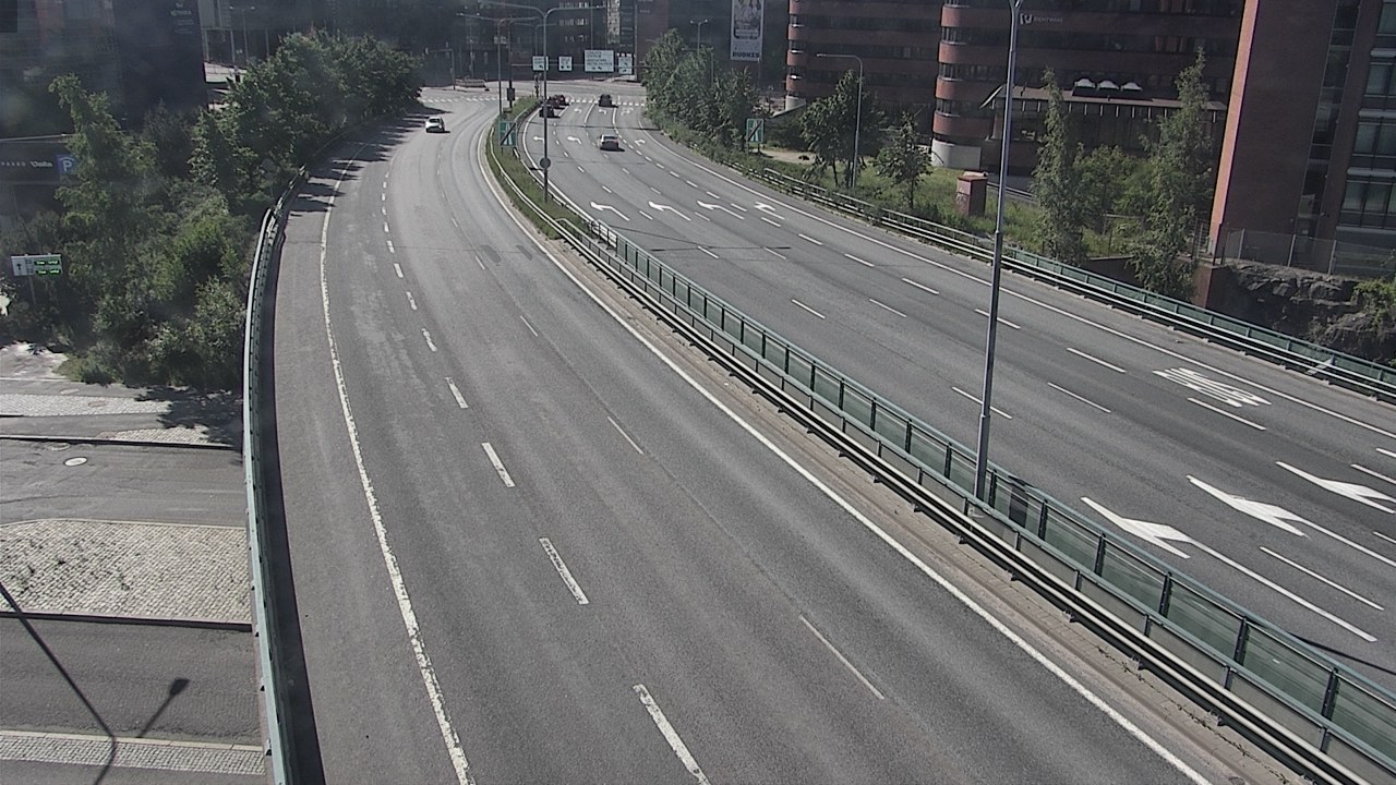 Weather Camera Image Road 51 Helsinki, Ruoholahti, Helsinki, Uusimaa