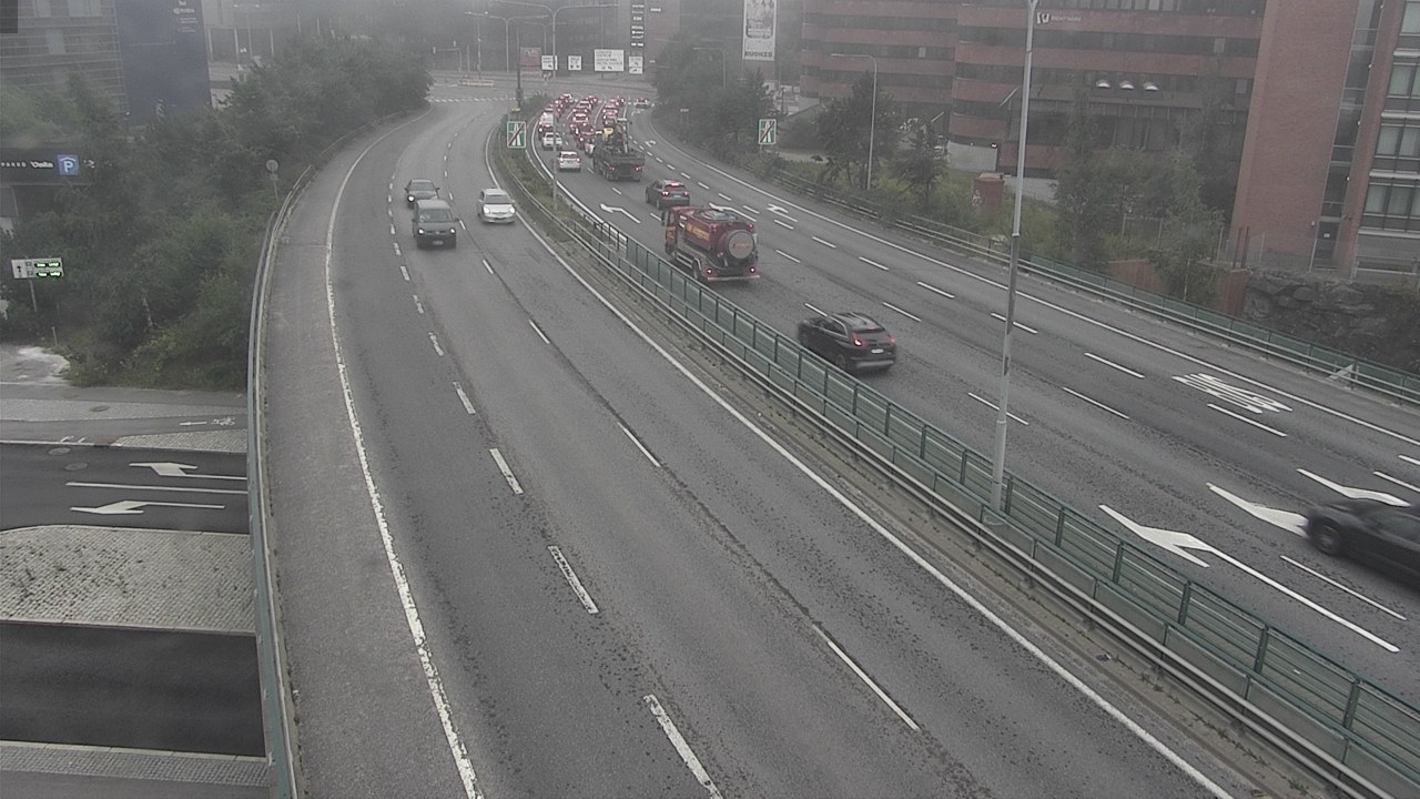 Weather Camera Image Road 51 Helsinki, Ruoholahti, Helsinki, Uusimaa